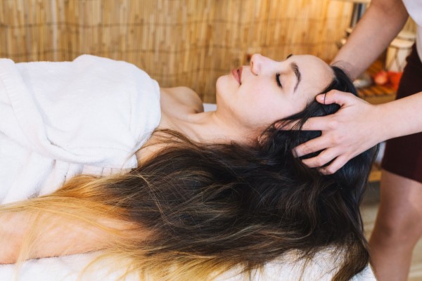 Scalp Massage for treating traction alopecia