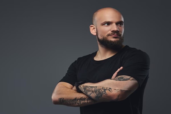 Bald Men Have a Lot Of Beards