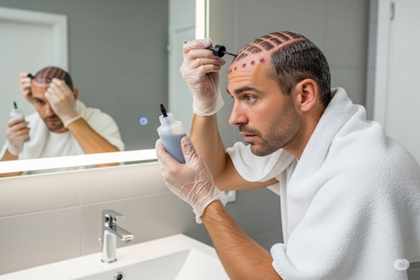 Dye hair after hair transplant