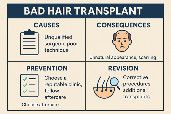 bad hair transplant